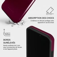 Burga Coque Tough MagSafe Apple iPhone 14 Pro - Dark Cherry
