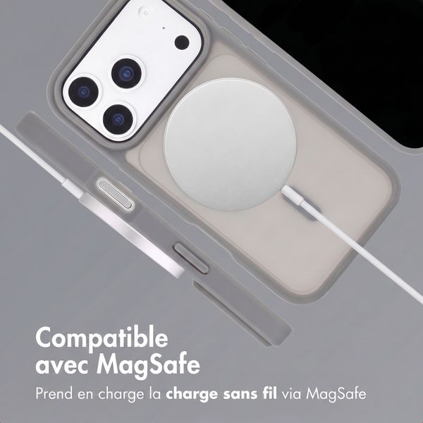 imoshion Coque Color Guard avec MagSafe Apple iPhone 18 Pro / 17 Pro - Gris
