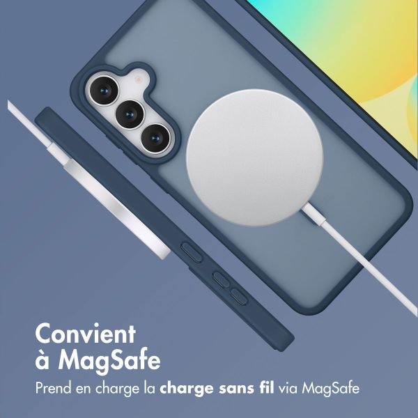 imoshion Coque Color Guard avec MagSafe Samsung Galaxy S25 FE - Bleu foncé