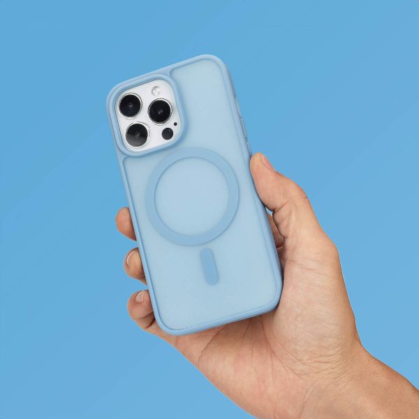 imoshion Coque Color Guard avec MagSafe Apple iPhone 13 Pro - Bleu clair