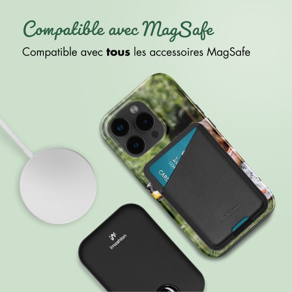 Concevez votre propre coque Tough avec MagSafe Apple iPhone 15 Pro Max - Blanc