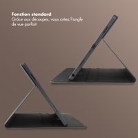 Selencia Coque tablette Riva Samsung Galaxy Tab A11 Plus - Noir