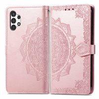 imoshion Etui de télephone Mandala Samsung Galaxy A13 (4G) - Rose Doré
