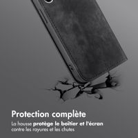 imoshion Étui de téléphone portefeuille Slim Samsung Galaxy A17 (5G) / (4G) - Noir