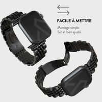 Burga Bracelet acier Apple Watch | 38/40/41/42 mm - Noir