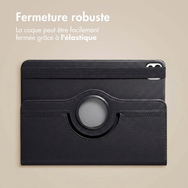 imoshion Coque tablette rotatif à 360° Apple iPad 11 (2025) 11 pouces A16 / iPad 10 (2022) 10.9 pouces - Noir