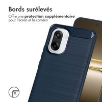 imoshion Coque Brushed OnePlus Nord CE5 - Bleu foncé