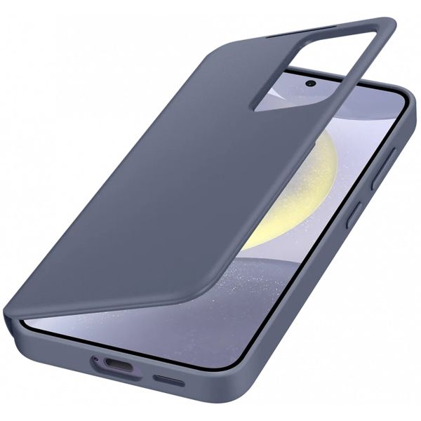 Samsung Original Coque S View Samsung Galaxy S24 - Violet