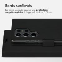 Accezz Étui de télephone Wallet Samsung Galaxy S23 Ultra - Noir