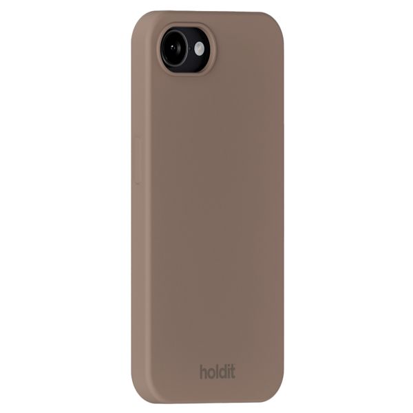 Holdit Coque Silicone Apple iPhone 17e / 16e - Mocha Brown