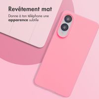 imoshion Coque Couleur Samsung Galaxy S25 Edge - Bubblegum Pink