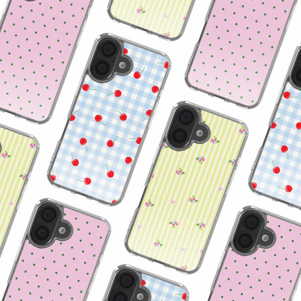 imoshion Coque Design Apple iPhone 16 - Cherry Check