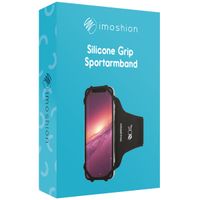 imoshion Brassard pour téléphone en silicone adhérent - Noir