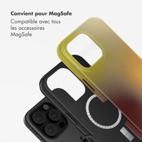 Selencia Coque arrière Vivid avec MagSafe Apple iPhone 16 Pro - Gradient Olive Dust