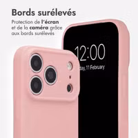 imoshion Coque Couleur avec MagSafe Apple iPhone 18 Pro Max / 17 Pro Max - Rose clair