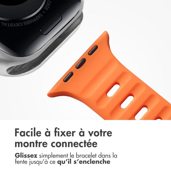 imoshion Bracelet Active Sport en silicone Apple Watch | 44/45/46/49 mm - Orange