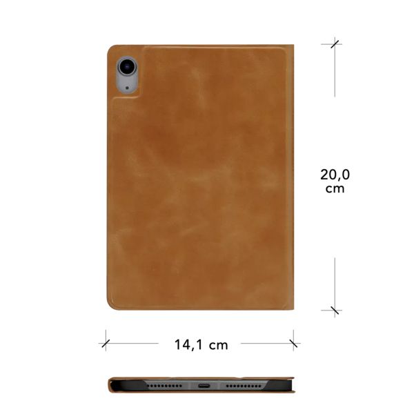dbramante1928 Risskov Coque tablette Apple iPad Air 11 pouces (2026) M4 / (2025) M3 / (2024) M2 / Air 5 (2022) / Air 4 (2020) - Marron