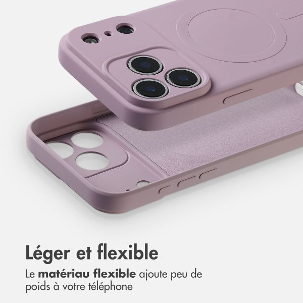 imoshion Coque Couleur avec MagSafe Apple iPhone 17 Pro Max - Violet
