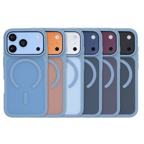 imoshion Coque Color Guard avec MagSafe Apple iPhone 18 Pro / 17 Pro - Bleu clair