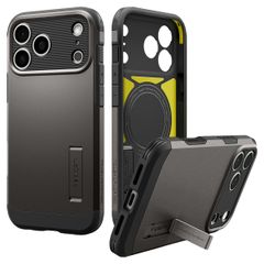 Spigen Coque Tough Armor MagSafe Apple iPhone 18 Pro Max / 17 Pro Max - Gunmetal