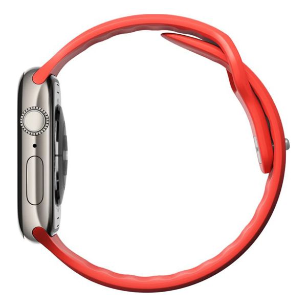 Nomad Bracelet Tempo en silicone Apple Watch | 38/40/41/42 mm - Coral