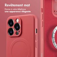 imoshion Coque Couleur avec MagSafe Apple iPhone 14 Pro Max - Dusty Rose