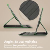 imoshion Coque tablette rotatif à 360° Samsung Galaxy Tab A11 Plus - Vert