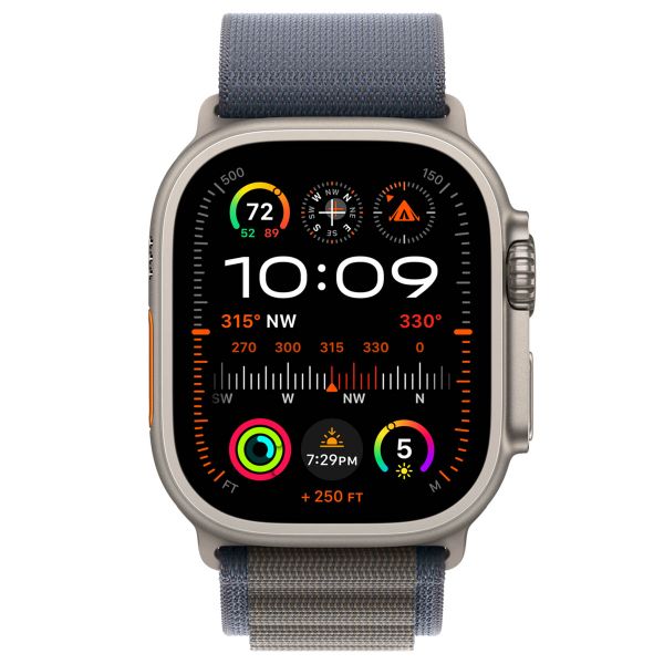 Apple Bracelet Alpine Loop Apple Watch | 44/45/46/49 mm - Taille S - Blue