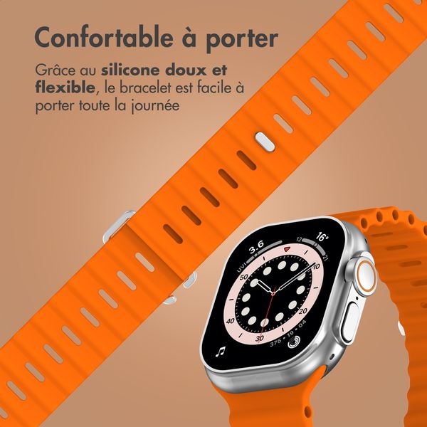 Accezz Bracelet Ocean Apple Watch | 44/45/46/49 mm - Orange