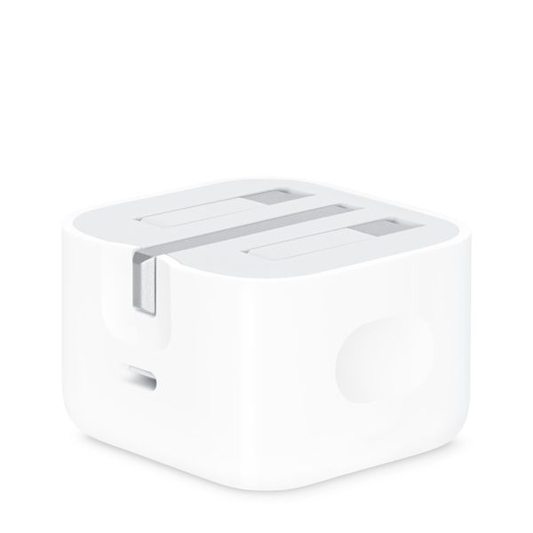 Apple Adaptateur secteur USB-C 20 W - Type G - Prise pour le Royaume-Uni - Blanc