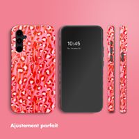 Selencia Coque arrière Vivid Samsung Galaxy A34 (5G) - Wild Spots Lipstick