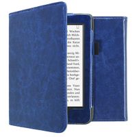 imoshion Étui de liseuse portefeuille en cuir végan Tolino Page 2 - Bleu foncé