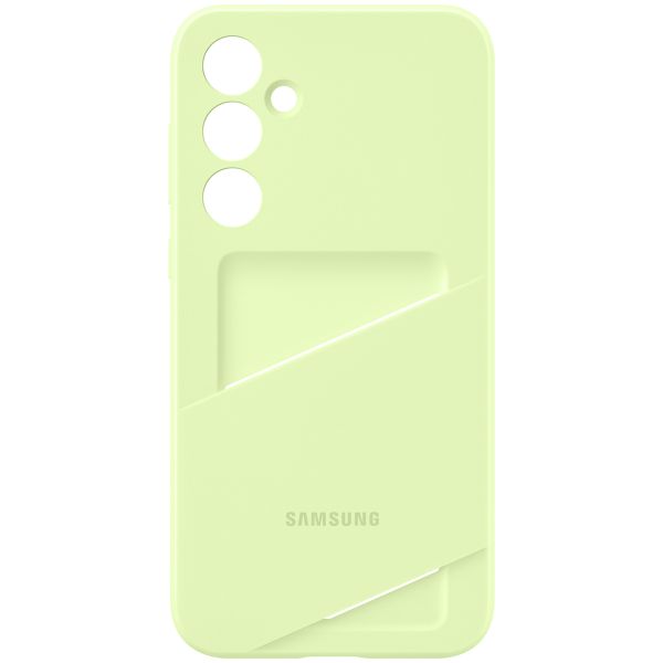 Samsung Original Coque porte-carte Samsung Galaxy A35 - Lime