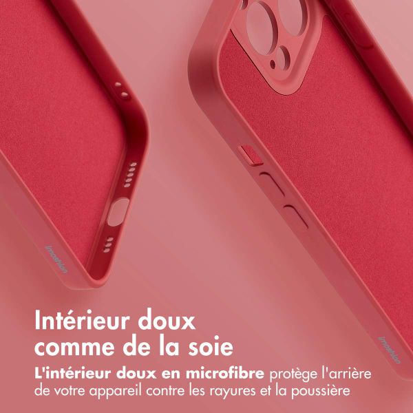 imoshion Coque Couleur avec MagSafe Apple iPhone 14 Pro Max - Dusty Rose