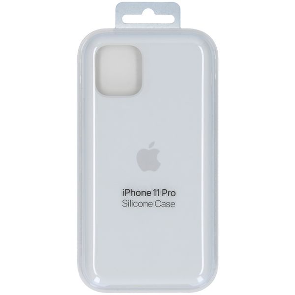 Apple Coque en silicone Apple iPhone 11 Pro - White