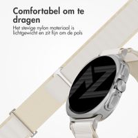 Accezz Bracelet en nylon Alpine Samsung Galaxy Watch Ultra 2 (2026) / Ultra (2024/2025) - Lumière stellaire