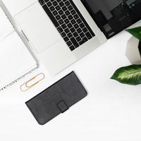 imoshion Étui de télephone portefeuille de luxe Huawei P Smart Plus (2019) - Noir