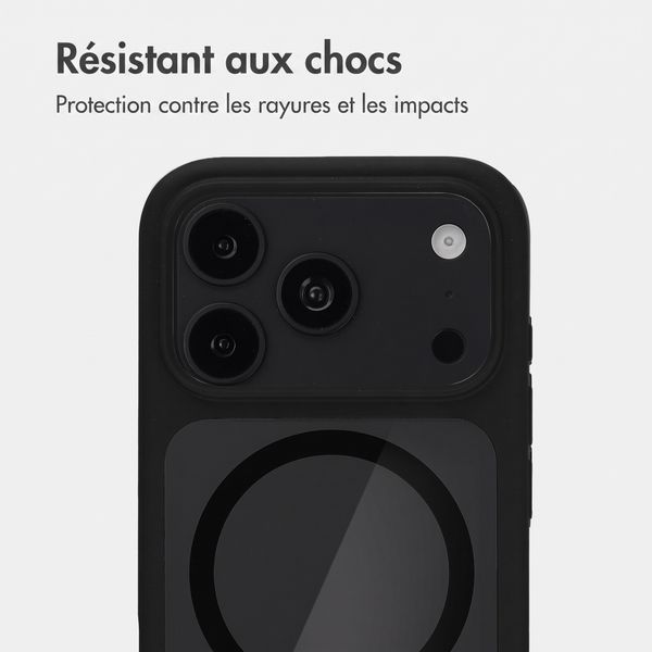 Accezz Coque arrière Hold avec MagSafe Apple iPhone 18 Pro Max / 17 Pro Max - Black