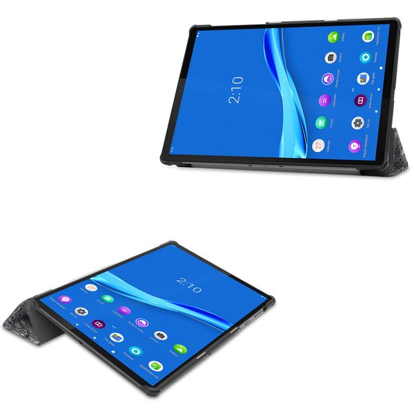 imoshion Coque tablette Design Trifold Lenovo Tab M10 Plus / M10 FHD Plus - Paris