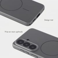 Accezz Coque Grip avec MagSafe Samsung Galaxy S26 - Gris