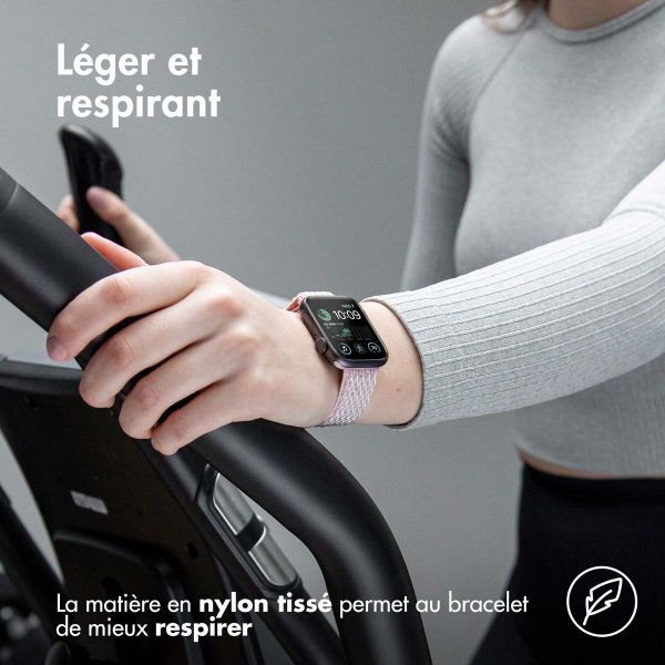 imoshion Bracelet en nylon élastique  - Connexion universelle 20 mm - Rose