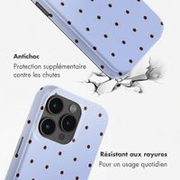 Selencia Coque arrière Vivid Apple iPhone 15 Pro - Happy Dots Digital Sky