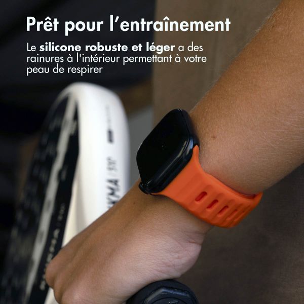 imoshion Bracelet Active Sport en silicone Apple Watch | 44/45/46/49 mm - Orange