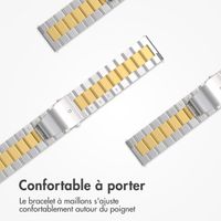 imoshion Bracelet en acier  - Connexion universelle 20 mm - Argent et Or