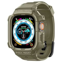 Spigen Coque Rugged Armor™ Pro Apple Watch Ultra - 49 mm - Khaki