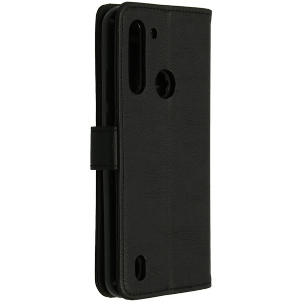 imoshion Étui de télephone portefeuille de luxe Motorola Moto G8 Power Lite - Noir