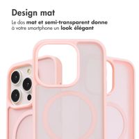 imoshion Coque Color Guard avec MagSafe Apple iPhone 15 Pro - Rose clair