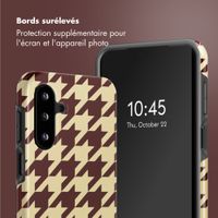 Selencia Coque arrière Vivid Samsung Galaxy A17 (5G) / (4G) - Pied-de-Poule