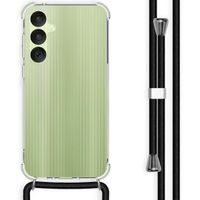 imoshion Coque arrière transparente avec cordon Samsung Galaxy A35 - Noir