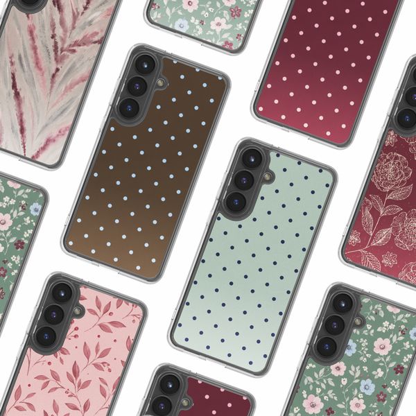 imoshion Coque Design Samsung Galaxy S25 - Polka Dot Bruin